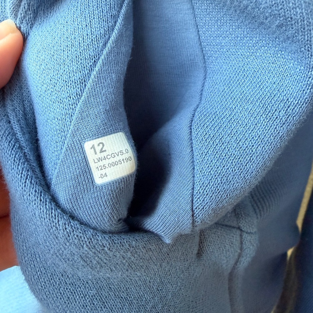 lululemon athletica Blue Jacket With a gold zipper - Picture 3 of 8
